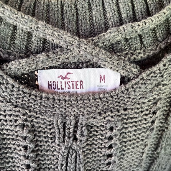 Green Hollister Sweater Tank - Picture 2 of 4